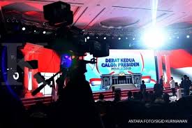  Begini Alur Debat Capres Kedua Malam Ini